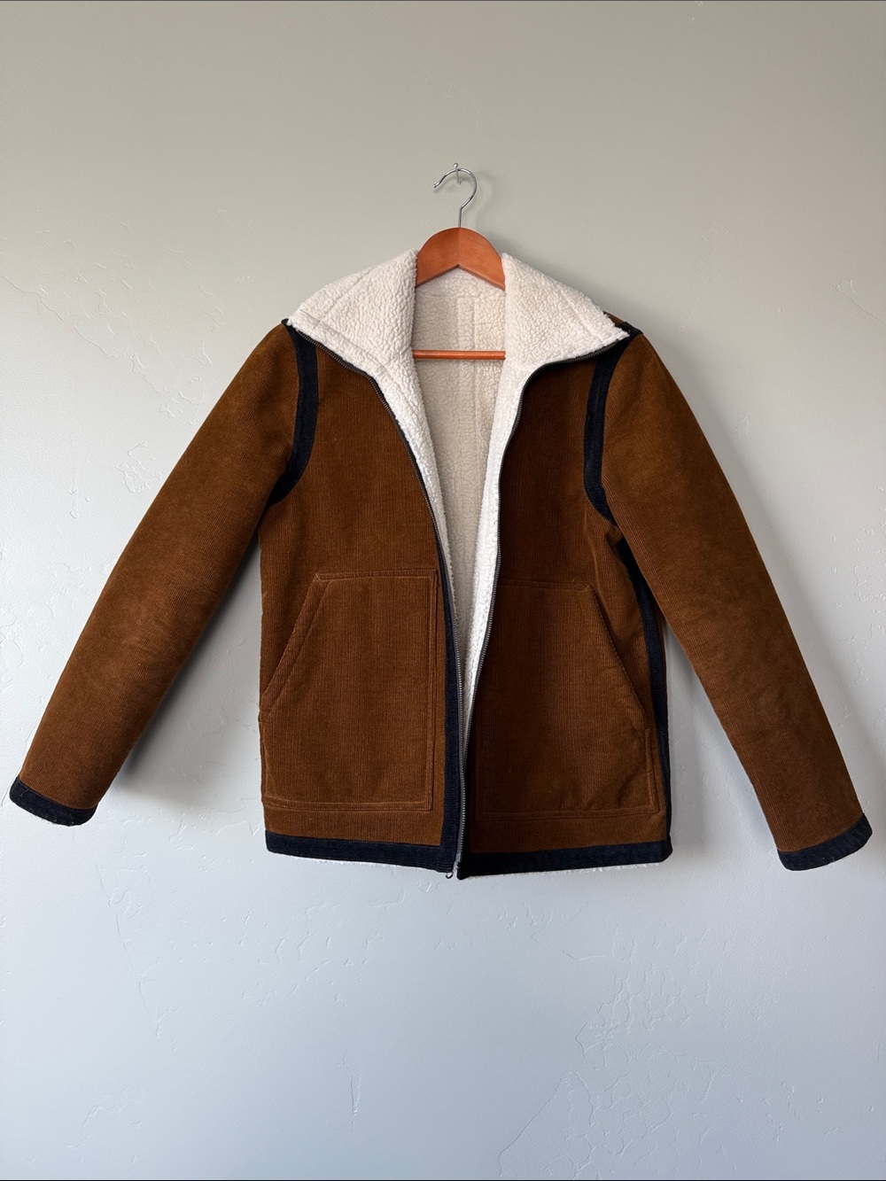 Marine Layer Reversible Corduroy Sherpa Jacket
